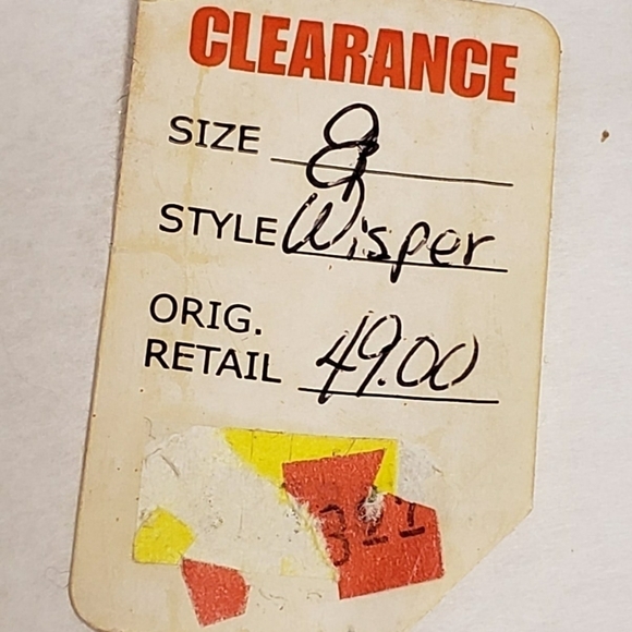 Connie Whisper Blocky Heels Vintage 8M - Picture 11 of 13